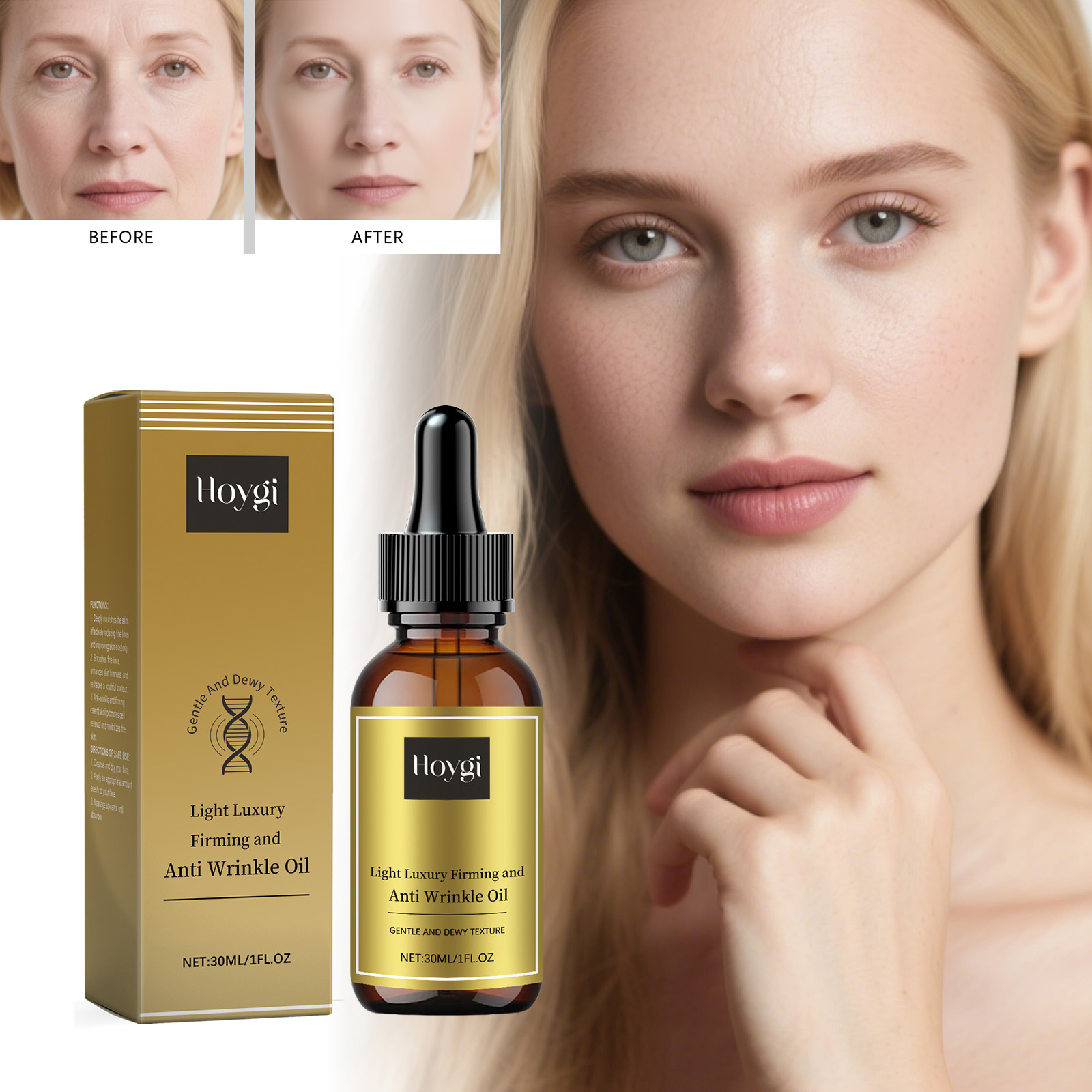 Luxury Skincare Oil - ثبات العناية بالوجه زيت رفع المضادة