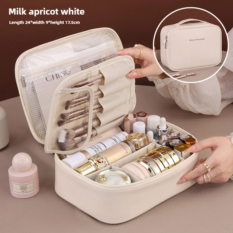 Luxury Skincare Box - حقيبة مستحضرات تجميل جديدة للنساء بسعة