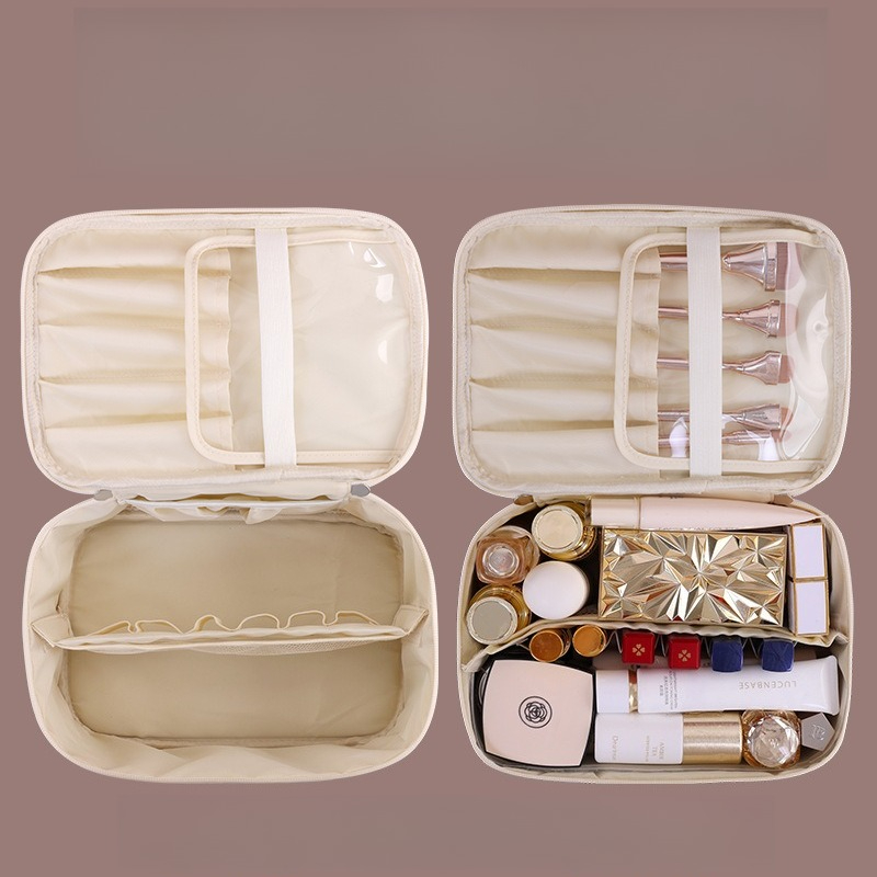 حقيبة مكياج فاخرة من البولي يو - مراجعة Luxury Skincare Box وسعره